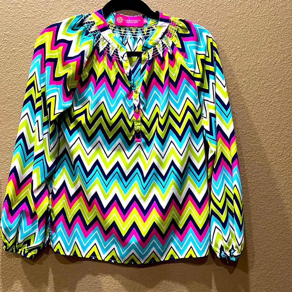 X small long sleeve blouse from Macbeth collection by Margaret Joseph